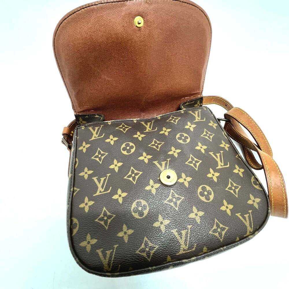 LOUIS VUITTON Authentic Brown Monogram Canvas Shoulder Bag - Picture 11 of 16